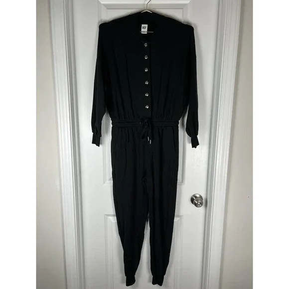 NSF Dixie Baseball Women's Jumpsuit in Black SZ Small - Picture 3 of 10
